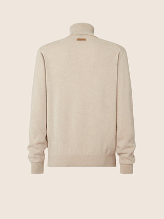 Rollkragenpullover aus Kaschmir