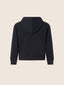 Navy blue cotton hoodie with Milano Cortina embroidery | Jacob Cohën