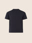 Navy blue cotton T-shirt with Milano Cortina embroidery | Jacob Cohën