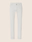 Bard Fast Regular-Slim 5 Pocket Pants in White Modal and Lyocell Stretch Twill | Jacob Cohën