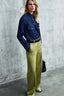 Western Shirt in Dark Blue Rinse-Wash Denim | Jacob Cohën