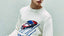 Jean Bard en bull denim de coton stretch blanc, coupe regular-slim, 5 poches | Jacob Cohën