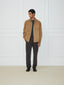 Caramel Suede Western Overshirt | Jacob Cohën
