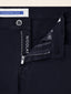 Nicolas Slim 5 Pocket Bermuda Shorts in Navy Blue Cotton and Lyocell Twill | Jacob Cohën | Details 4