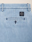 Pantalone chino slim Bobby in denim power stretch blu chiaro | Jacob Cohën | Details 5
