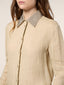 Chemise en mousseline de ramie beige avec strass | Jacob Cohën | Details 4