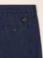Bobby Slim Chino Pants in Dark Blue Super Stretch Rinse-Wash Denim | Jacob Cohën | Details 4