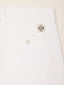 Pantalone chino slim Bobby in bull power stretch bianco | Jacob Cohën | Details 5