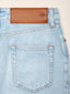 Gonna midi 5 tasche in denim di cotone e lyocell blu chiaro | Jacob Cohën | Details 4