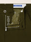 Pantalon chino Bobby en lyocell et coton extensible vert olive, coupe slim | Jacob Cohën | Details 3