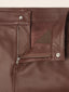 Fitted Skirt in Brown Nappa Leather | Jacob Cohën | Details 5