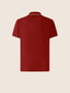 Comfort Polo Shirt in Red Cotton Piqué | Jacob Cohën