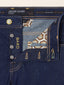 Jeans slim 5 tasche Bard in denim luxury super stretch blu scuro | Jacob Cohën | Details 5