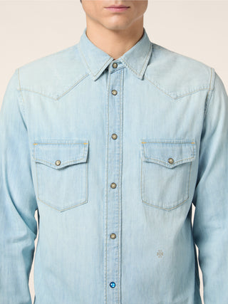 Denim Western Shirt