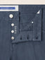 Pantalone regular-slim 5 tasche Bard in herringbone stretch di cotone e lino  pervinca | Jacob Cohën | Details 4