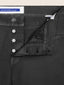 Bard Regular-Slim 5 Pocket Pants in Dark Grey Stretch Gabardine | Jacob Cohën | Details 4