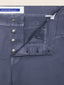 Bard Regular-Slim 5 Pocket Pants in Periwinkle Stretch Gabardine | Jacob Cohën | Details 4