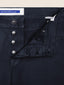 Bard Regular-Slim 5 Pocket Pants in Navy Blue Stretch Gabardine | Jacob Cohën | Details 4