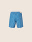 Swim Boxer Shorts in Blue and White Technical Fabric with Coral Print | Jacob Cohën | Details 3