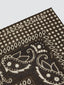 Sciarpa marrone in cotone e cashmere | Jacob Cohën | Details 2