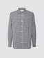 White and Blue Cotton Flannel Shirt | Jacob Cohën