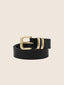 Black Nappa Leather Belt | Jacob Cohën