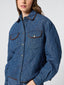 Mid Blue Denim Overshirt | Jacob Cohën | Detail 4