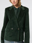 Blazer verde in velluto a coste  | Jacob Cohën | Details 4