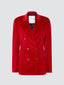 Red Velvet Blazer | Jacob Cohën | Details 1