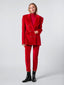 Red Velvet Blazer | Jacob Cohën | Details 2