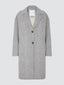 Grey Wool-Blend Coat | Jacob Cohën | Details 1