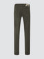 Pantaloni Bard verdi in raso di cotone stretch | Jacob Cohën | Details 3