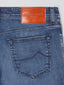 Bard Stretch Medium Blue Jeans | Jacob Cohën | Details 2