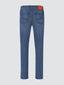 Bard Stretch Medium Blue Jeans | Jacob Cohën | Details 3