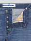 Bard Stretch Medium Blue Jeans | Jacob Cohën | Details 4