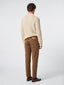 Scott Cropped Brown Alcantara® Pants | Jacob Cohën | Detail 4