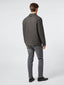 Brown Wool Flannel Overshirt with Faux Shearling | Jacob Cohën | Details 3