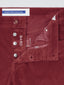 Bard Pants in Red Corduroy | Jacob Cohën | Details 4