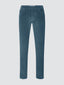 Bard Pants in Teal Blue Corduroy | Jacob Cohën | Details 1