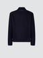 Blue Wool Flannel Trucker Jacket | Jacob Cohën | Details 2