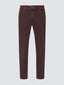 Scott Burgundy Garment-Dye Twill Pants | Jacob Cohën | Details 1