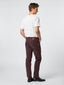 Scott Burgundy Garment-Dye Twill Pants | Jacob Cohën | Details 4