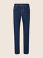 Jean Bard Diamond Edition en denim super stretch bleu foncé, coupe regular slim, 5 poches | Jacob Cohën | Details 3