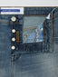 Scott Cropped Light Blue Stretch Jeans | Jacob Cohën | Details 4