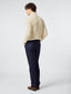 Pantaloni Bard blu in flanella di lana | Jacob Cohën | Details 4