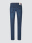 Nick Slim Grand Tour Paris Super-Stretch Dark Blue Jeans | Jacob Cohën | Details 3