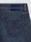 Jeans Bard in denim cashmere blu scuro | Jacob Cohën