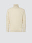 White Wool High Neck Sweater | Jacob Cohën