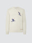 White Wool Sweater | Jacob Cohën | Details 1