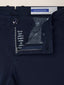 Bobby Slim Chino Pants in Navy Blue Stretch Gabardine | Jacob Cohën | Details 3